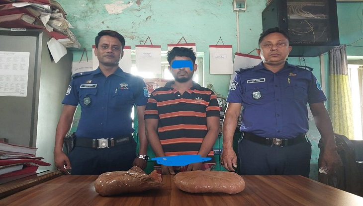 Arrested drug dealer including ganja shipment