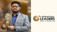 Altamis Nabil wins iLeaders Award in Delhi
